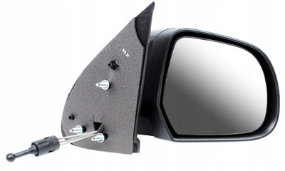 Nissan Micra K13 Außenspiegel Rechts 2010-2014 Mechanisch Schwarz