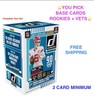 *MUST BUY 2 OR MORE* - 2025 Panini Donruss- Base Cards Vets + RCs, YOU PICK