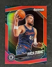 2024-25 Panini Prizm Black - Ivica Zubac #161 Red Prizm /299