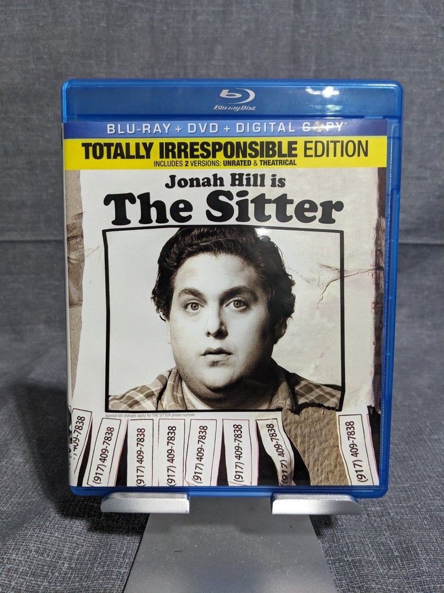 The Sitter Blu-ray 2011 Totally Irresponsible Edition Jonah Hill