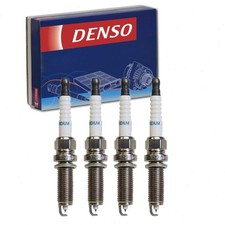 4 Pc Denso Iridium Long Life Spark Plugs Compatible With Toyota Corolla 1.8l...