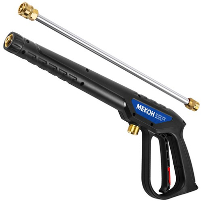 #ad #ad MEKOH Universal Pressure Washer Gun with Stainless 18 in. x 1.6 in. Black $45.68