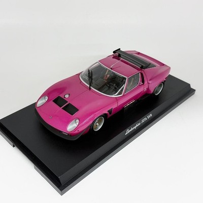 Kyosho 1/18 Lamborghini Jota SVR Metallic Purple Diecast Modellauto