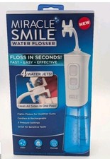 Miracle Smile Water Flosser 4 Water Jets 3 Pr...