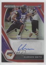 2021 Panini Prizm Draft Picks Red 72/199 Elerson Smith #DPA-ELS Auto 12li