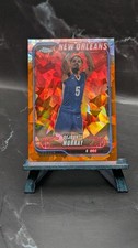 2024-25 Topps Chrome Sapphire Dejounte Murray #73 Orange /25 Pelicans