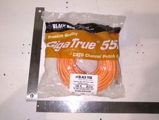 Black Box Gigatrue Cat6 Channel EVNSL629-0015 Ethernet DATA CABLE ORANGE 15'