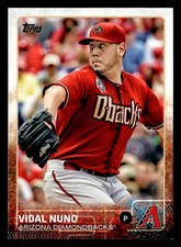 Vidal Nuno 2015 Topps #116 Arizona Diamondbacks BASEBALL