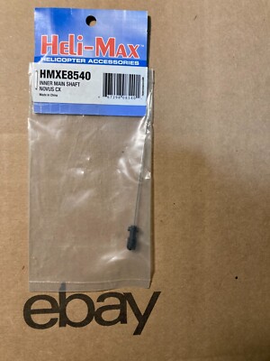 2 of Helimax R/C Airplane Part HMXE8540 Inner Main Shaft NOVUS CX NIP