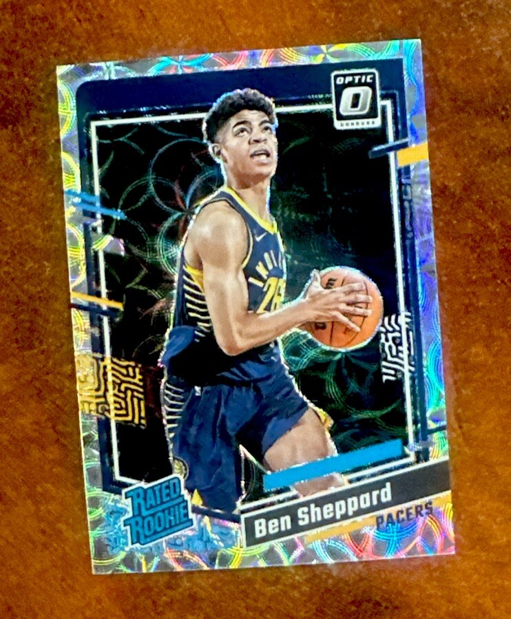 2023-24 Donruss Optic Ben Sheppard Rated Rookie Scope Premium Stock /249 Pacers