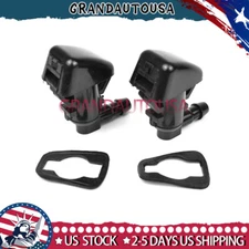 Fits Jeep Grand Cherokee 2005-2018 2Pcs Front Right KIT Windshield Washer Nozzle