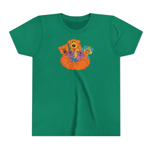 Bear In The Big Blue House Pip Pop Tutter Treelo Ojo 90s Retro Youth T-Shirt - Picture 12 of 19