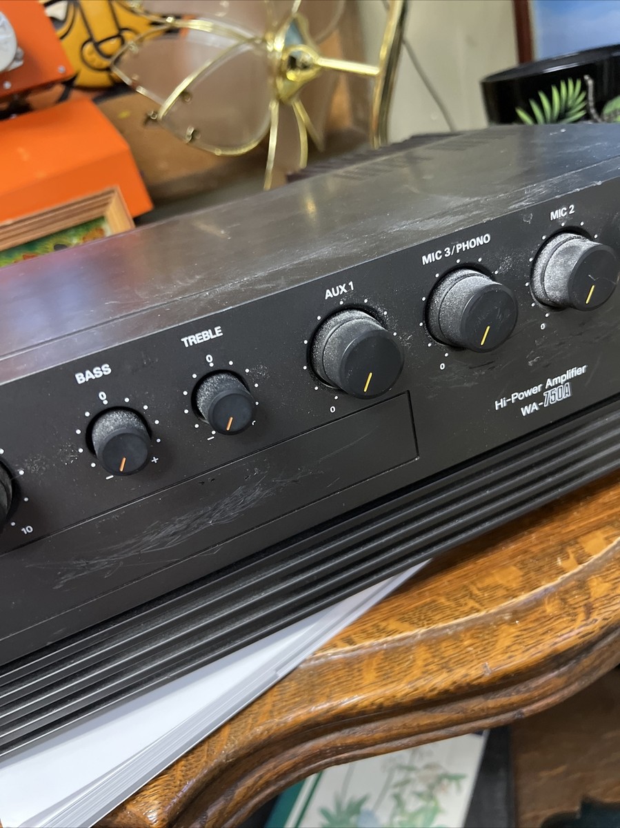 National Hi-Power Amplifier WA-745ラジオ　レア National WA-745 Hi-power amplifier!! inspection National