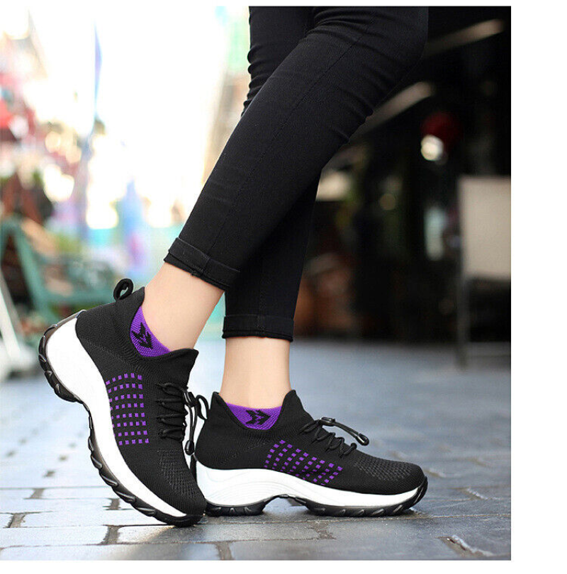 Women Ortho Stretch Cushion Sneakers Orthopedic Diabetic Running