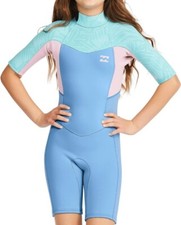 BILLABONG 202 TEEN SYNERGY BZ S/S Spring Suit - SSD - Size 14 - NWT