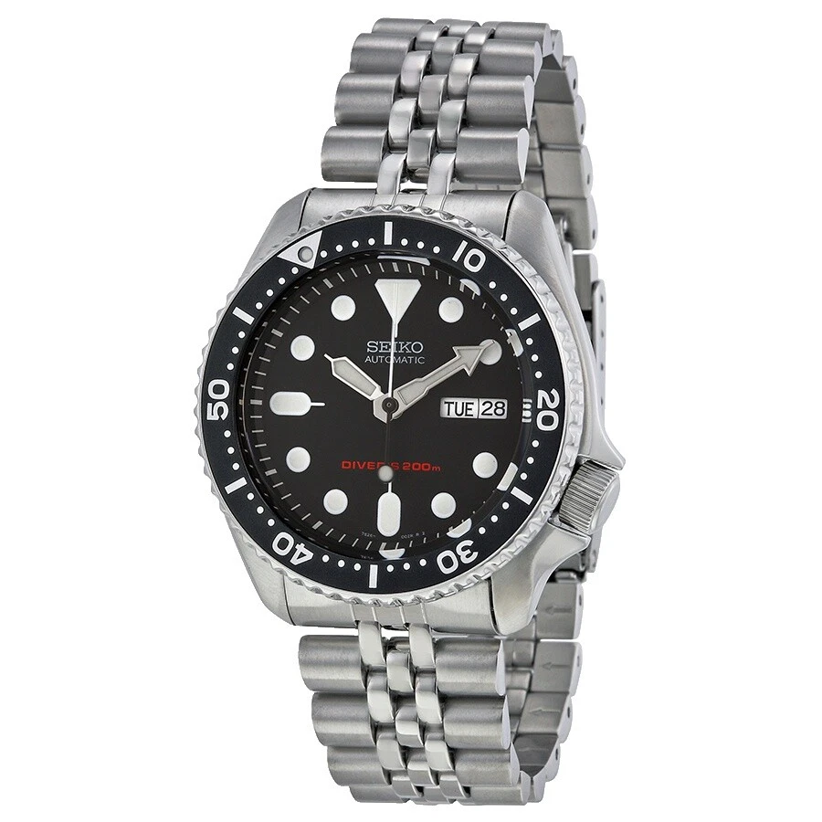 Banda de acero inoxidable Seiko SKX007 Relojes de pulsera
