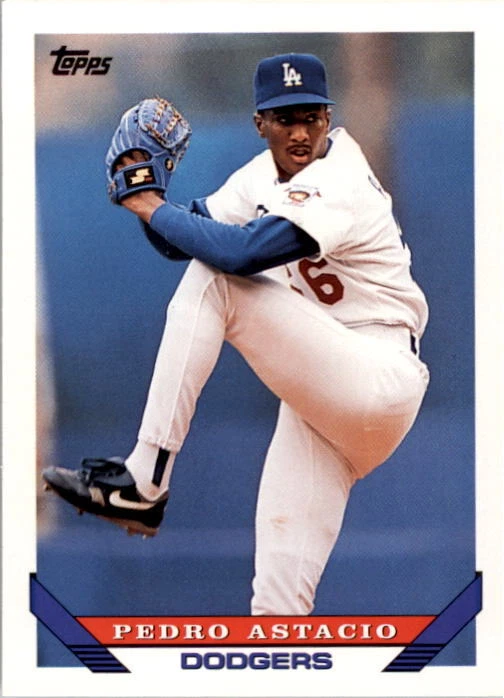 Pedro Astacio trading card