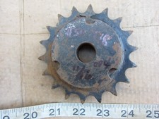  50 18T, 4" OD, 11/16" ID, Sprocket, Used