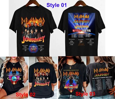 Def-Leppard And Journey The Summer Stadium Tour 2024 Signature T