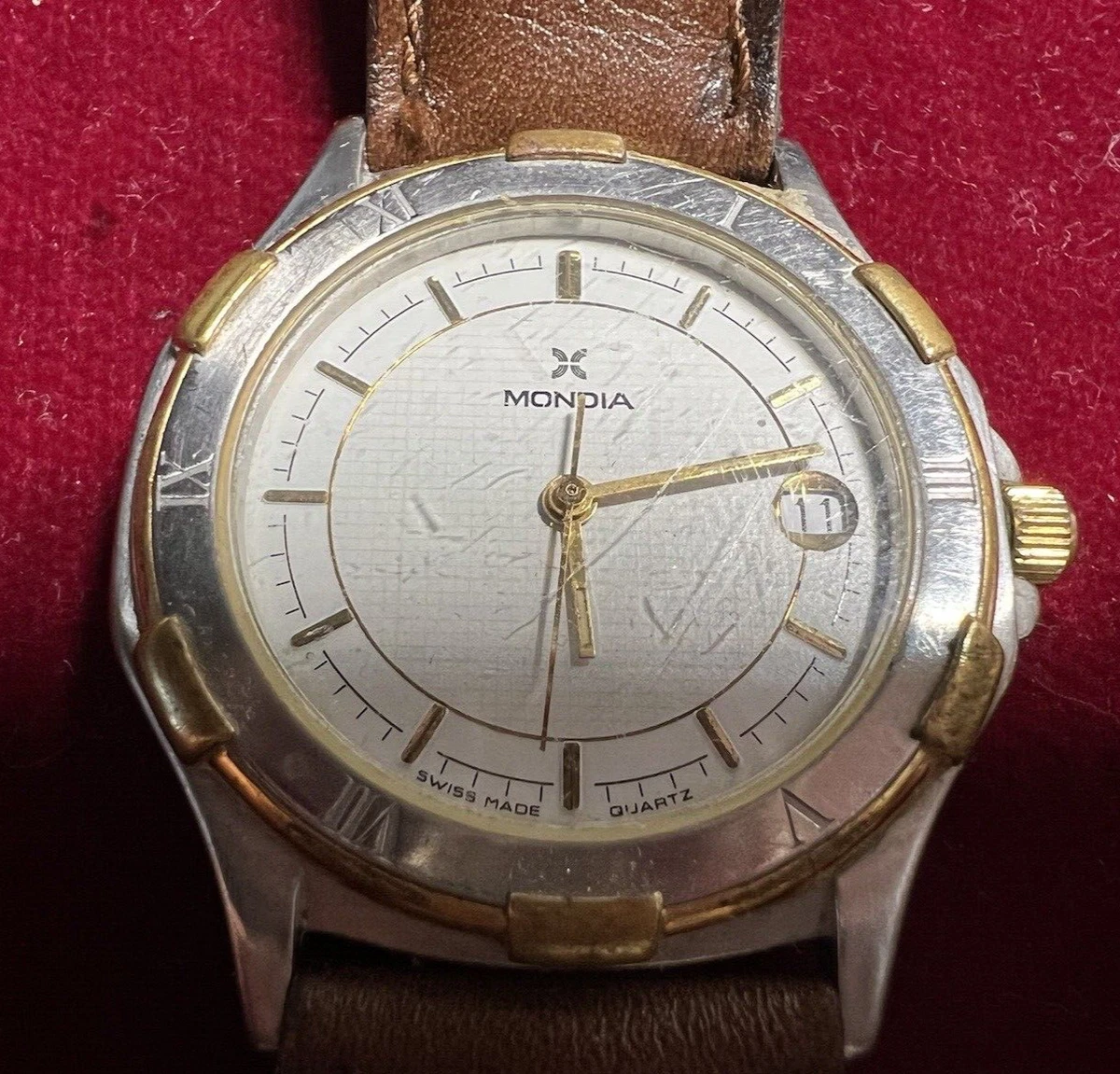 Mondia Men s Watch Swiss Steel Ferrule Numbered Zenith 3 Atam Vintage