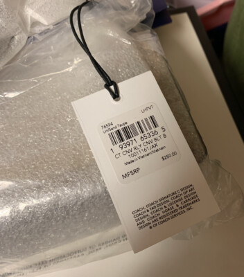 м NWT Coach Riley Convertible Belt Bag In Colorblock Signature