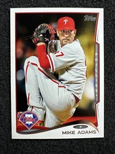 MIKE ADAMS #US-129 2014 Topps Update Series QTY Philadelphia Phillies