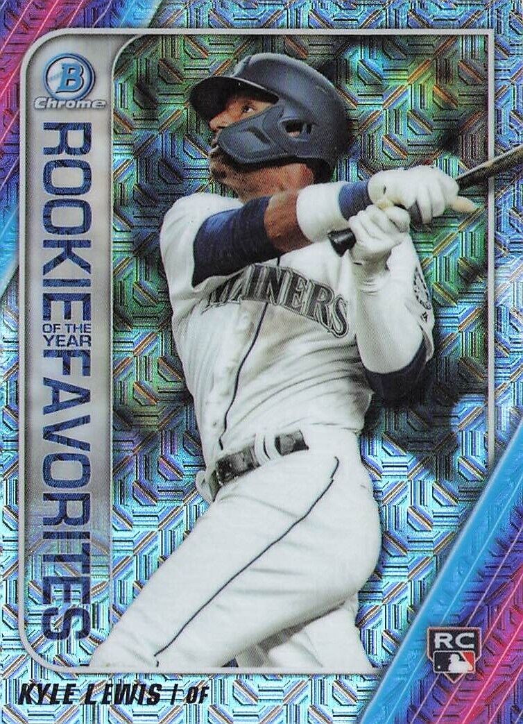 2020 Bowman Chrome #ROYF-KL Kyle Lewis Rookie of the Year Favorites RC