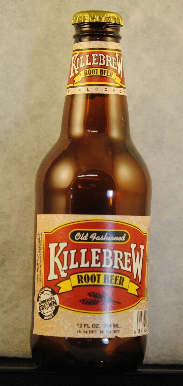 Killebrew Root Beer SEALED BOTTLE Harmon Killebrew, Twins Hall o