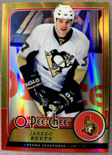 2008-09 O-Pee-Chee Metal Parallel #40 Jarkko Ruutu Ottawa Senators