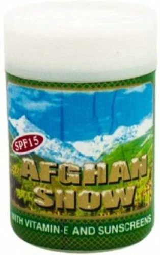 AFGHAN SNOW WITH VITAMIN E AND SUNSCREENS - SPF 15 (50GMS) - India