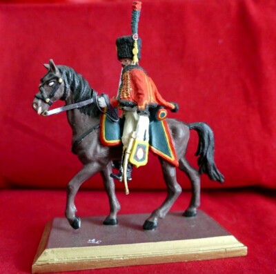 Figurine 54mm Chasseur à Cheval De La Garde Impériale - Claude Alexandre - Premier Empire