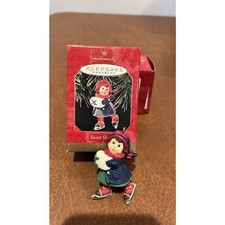 Vintage 1999 Keepsake Christmas Ornament Sweet Skater