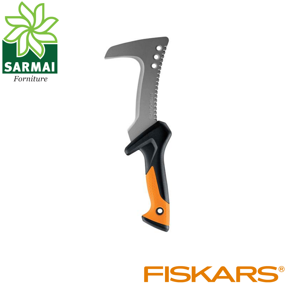 FISKARS Billhook roncola e sega per taglio rami rovi spine lama acciaio temprato