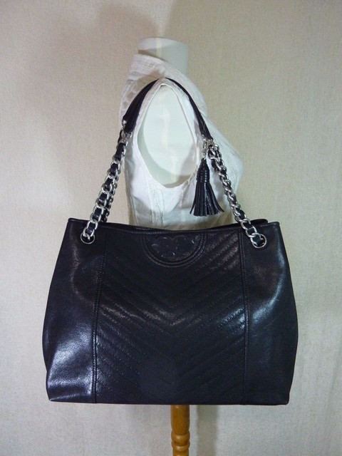 fleming distressed leather tote