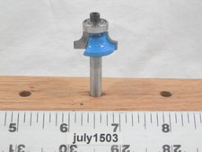 (1) NEW  3/16" R Roundover Edge Profile Carbide Tipped Router Bit Classical w2