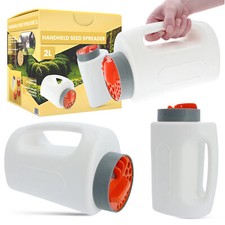 Seminatrice Manuale Giardino per Semi Prato 2L Concime Spargitore Universale Universale