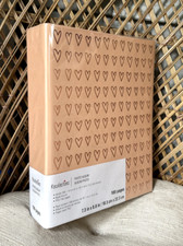 Pink Hearts Recollections Photo Album Holds 200 4 inch x 6 inch photos BRAND NEW