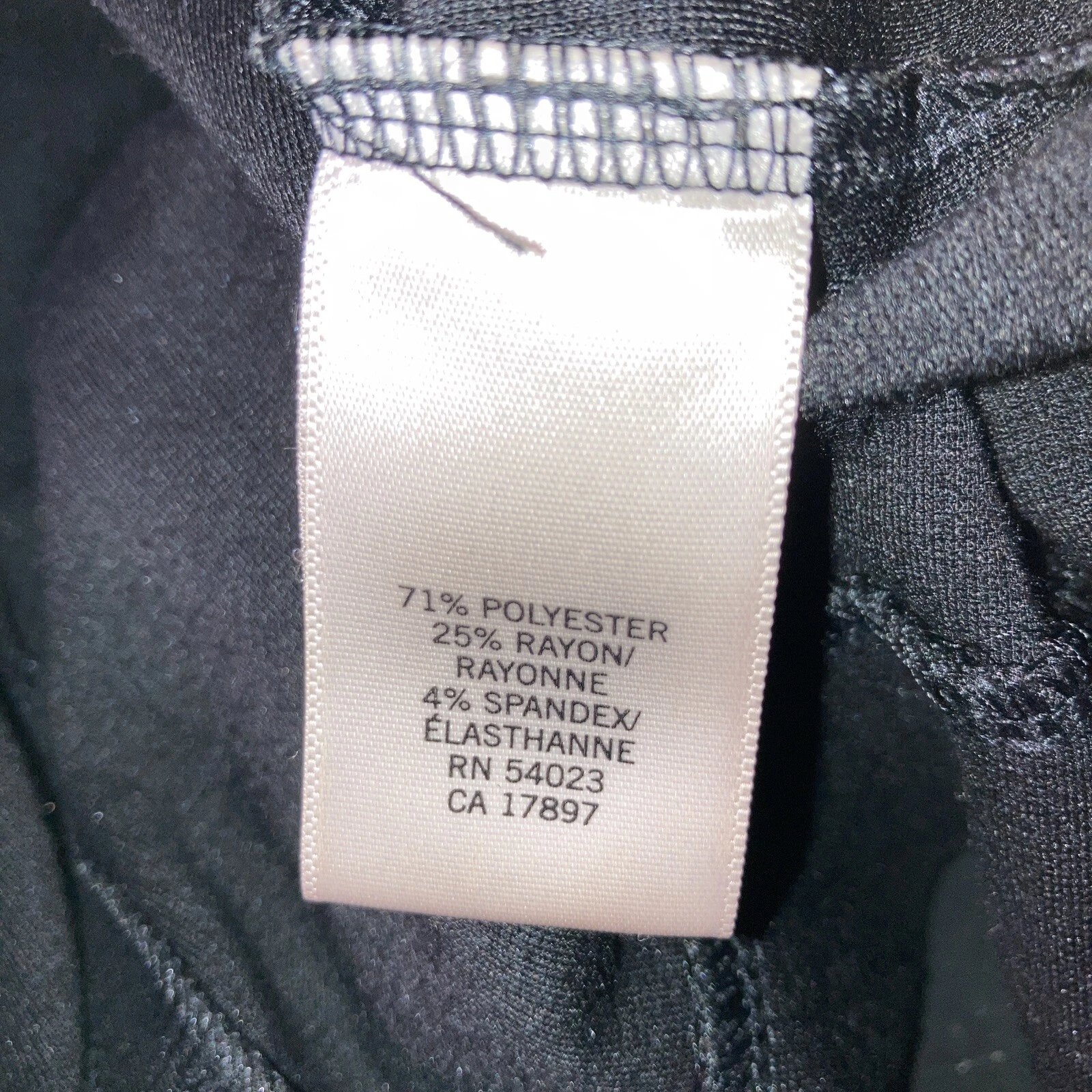 VETEMENTS Abito da donna nero Banana Republic taglia 8 Petite cerniera posteriore manica a 3 4