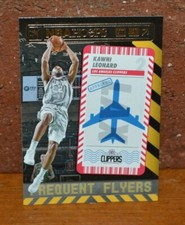 BASKETBALL CARD PANINI 2021-22 NBA HOOPS FREQUENT FLYERS KAWHI LEONARD CLIPPERS