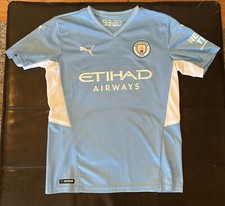 Manchester City 2021-22 Home Soccer Football Jersey Shirt Puma (Replica)