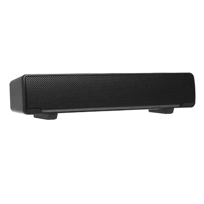 MARKENLOS USB Speaker Bar Subwoofer estéreo Bass Surround Sound Box para PC portátil Z5U8
