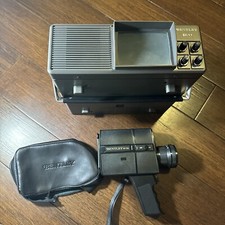Vintage Bentley BX-720 Super 8 Movie Camera BX-11 Home Movie Video Projector