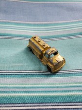 TOOTSIETOY YELLOW FUEL TRUCK TANKER MADE IN U.S.A. CIRCA 1960s
