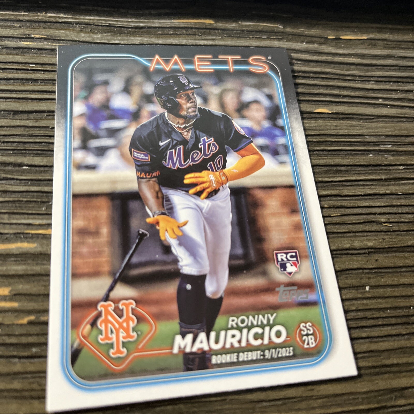 2024 Topps Update US-157 Ronny Mauricio New York Mets Rookie Debut