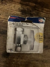 Master Plumber Straight Valve For Floor Pipe 3/8”
