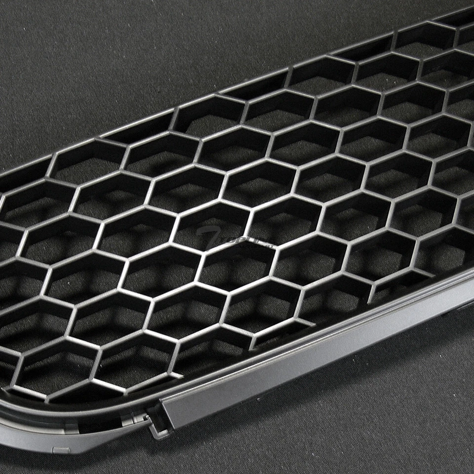 Topline For 2010-2014 VW Golf Mk6 Honeycomb Mesh Lower Bumper Grill Grille - Blk Foto 4 de 4
