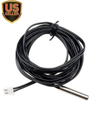 10K Temperature Sensor Probe 10K 2Meter Temperature Probe,3Pcs Stainless Stee...
