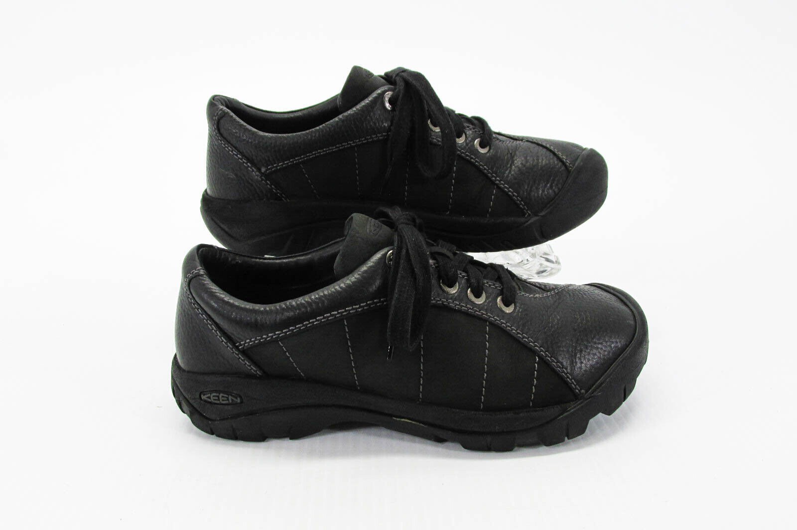 Scarpe da donna Keen Presidio taglia 7 5 M nere sneaker da trekking sportive usate vq