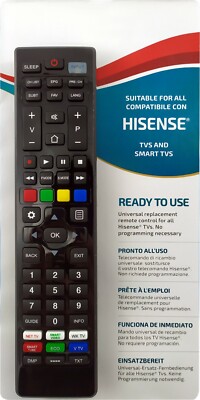 R/Control for HISENSE TV HL106V68PZ with serial number below HI9702500-L4205