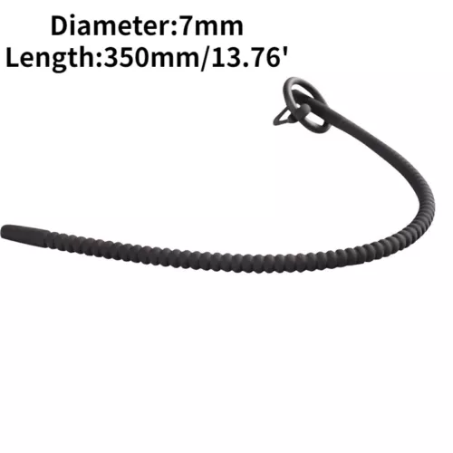 Silicone Urethral Penis Plug Through-hole Urethra Stretcher Sound Dilator Hollow - Picture 16 of 20